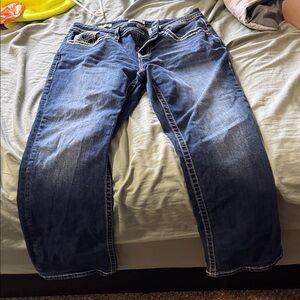 Women’s Blue Washed Denim Jeans